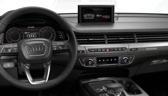 Audi Q7 European and additional model configuration details and new configuration of 2018 Q7
